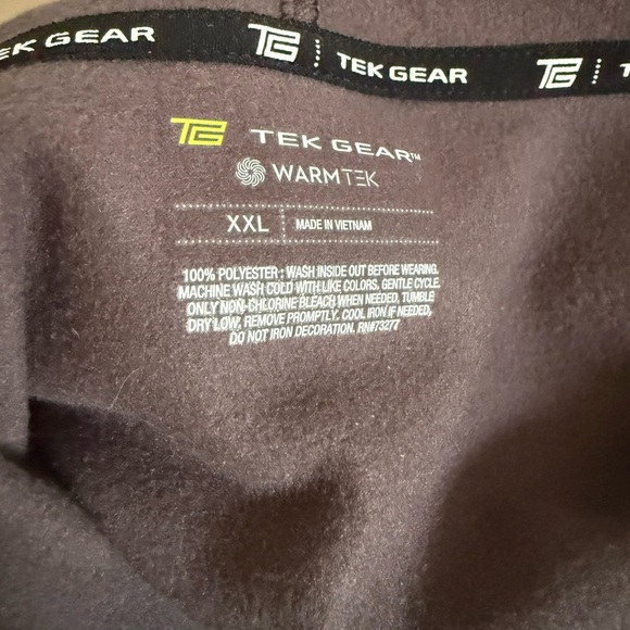 Tek Gear Grey Performance Fleece Jacket - Picture 6 of 10